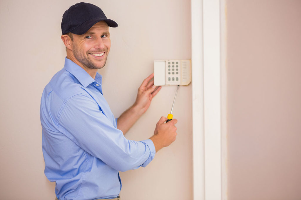 Tecnico installatore impianto di allarme